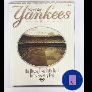 🔥1998 New York Yankees Baseball Yearbook 🔥